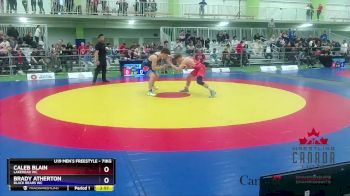 71kg Cons. Round 2 - Caleb Blain, Lakehead WC vs Brady Atherton, Black Bears WC