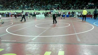 118 lbs Consi Of 32 #1 - Tallon Byers, Crossings Christian School vs Chris Jackson, Comanche Indians