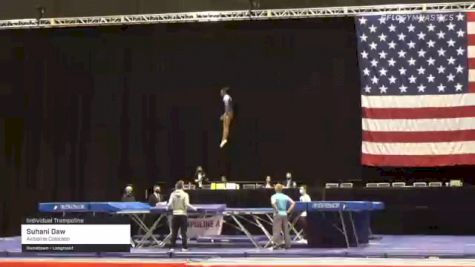 Suhani Daw - Individual Trampoline, Airborne Colorado - 2021 USA Gymnastics Championships