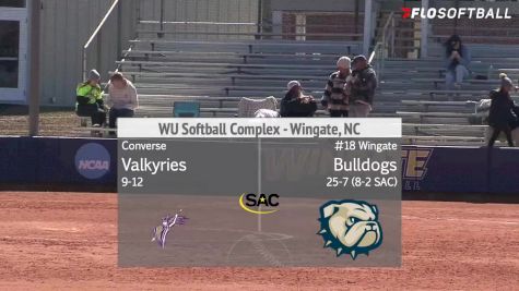 Replay: Converse vs Wingate - DH | Mar 15 @ 1 PM