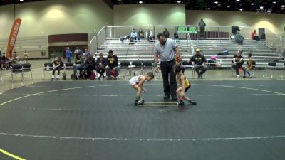 44 lbs Finals (2 Team) - Cristiano Gutierrez, Untouchables vs Rowan Westover, Michigan Matcats