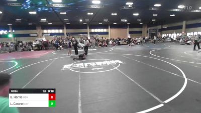 62 lbs Consi Of 8 #2 - Bronx Harris, Iron County Wr Acd vs Leonardo Castro, Scotsmen WC