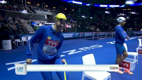 Euro SC Champs, Women 100m Back Semifinal 2