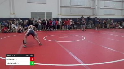 108-C lbs Round Of 16 - Blake Coakley, OH vs Titus Colangelo, PA