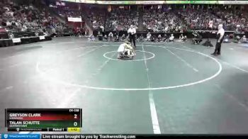 D1-138 lbs 1st Place Match - Talan Schutte, Germantown vs Greyson Clark, Kaukauna