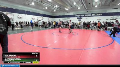 120 lbs Champ. Round 2 - Ahsten Beverlin, Middleton vs Jon Brooks, Columbia (Burbank)