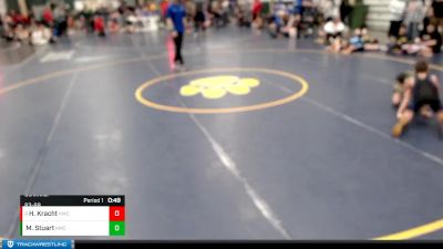 63-68 lbs Semifinal - Hayden Kracht, Bon Homme vs Milo Stuart, Bryan Youth Wrestling Club