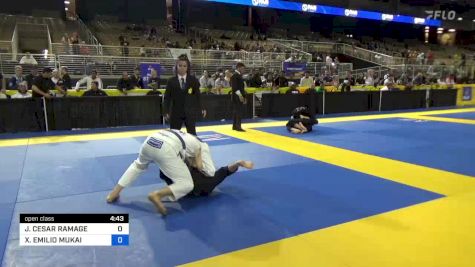 JULIO CESAR RAMAGE vs XANTIAGO EMILIO MUKAI 2024 Pan Jiu Jitsu IBJJF Championship