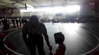 52 lbs Quarterfinal - Michael Martinez, Chagolla Trained WC vs Zeke Garza, Bagdad Copperheads WC