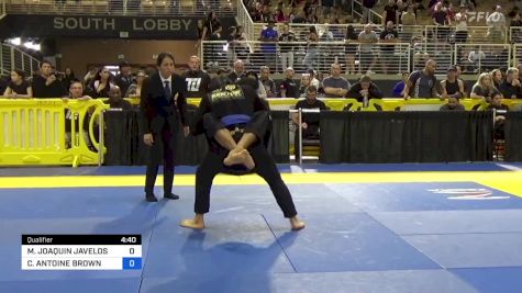 MYLES JOAQUIN JAVELOSA vs CARLEAK ANTOINE BROWN 2024 Pan Jiu Jitsu IBJJF Championship