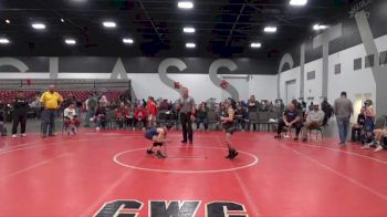 65 lbs Semis & 1st Wrestleback (8 Team) - AJ Slominsky, LaCrosse Area Wrestlers(WI) vs Chase Miller-Smith, Junior Terps Xpress (MY)