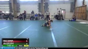 84 lbs Round 1 (6 Team) - Riley Sumner, Missouri Wrestling vs Brayden Sigle, PA Alliance White