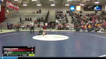 174 lbs 3rd Place Match - Job Ayala, UW-Parkside vs Dominic Murphy, St. Cloud State.