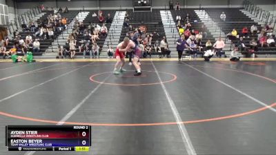 16U-10 lbs Round 2 - Ayden Stier, Guerrilla Wrestling Club vs Easton Beyer, Team Valley Wrestling Club