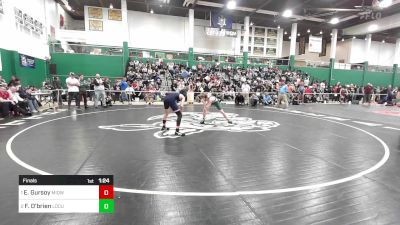 116 lbs Final - Evin Gursoy, Midwood vs Finnegan O'brien, Locust Valley