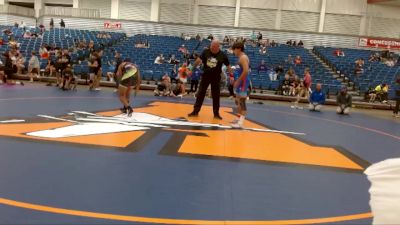 141 lbs Cons. Round 3 - Tony Wood, Jay County vs Jaquan Hagler, Northrop