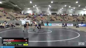 220 lbs Semis & 1st Wb (8 Team) - Jaylen Thomas, Bradley Central vs Noah Todd, Wilson Central