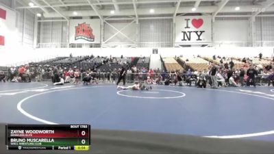 63 lbs Semifinal - Zayne Woodworth, Brawlers Elite vs Bruno Muscarella, WRCL Wrestling Club