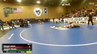 190 lbs Cons. Semi - Enrique Segura, Redwood vs Michael Baeza, San Dimas