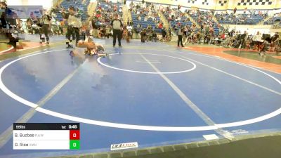 55 lbs Rr Rnd 1 - Brady Buzbee, Rollers Academy Of Wrestling vs Dallas Rice, Vian Wrestling Club