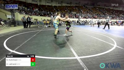 Round Of 16 - Brax Hutchison, Enid Youth Wrestling Club vs Hunter LeGrand, Berryhill Wrestling Club