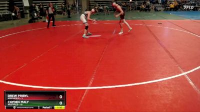 125 lbs Placement (4 Team) - Cayden Maly, Westfield vs Drew Pribyl, Northfield