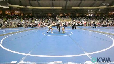 112 lbs Consi Of 8 #2 - Mason Mumford, Noble Takedown Club vs Jonas Howell, Dark Cloud Wrestling Club