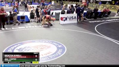 160 lbs 1st Place Match - Eric Cortez, California vs Brokton Borelli, Vasky BrosPitman Wrestling Club