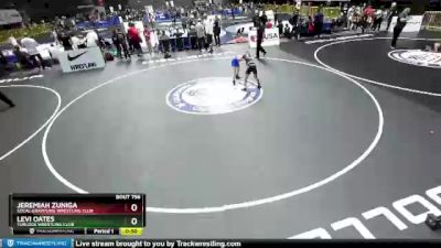 84 lbs 3rd Place Match - Levi Oates, Turlock Wrestling Club vs Jeremiah Zuniga, Socal Grappling Wrestling Club