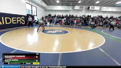 195 lbs Champ. Round 2 - Alejandro Marquez, Aliso Niguel vs Austin Garza, Cypress