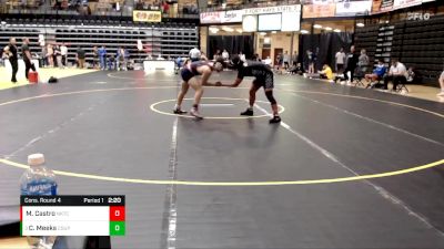 157 lbs Cons. Round 4 - Cyruss Meeks, CSU-Pueblo vs Micah Castro, Northwest Kansas Technical College