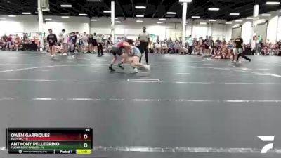 113 lbs Round 2 (4 Team) - Anthony Pellegrino, Flickr Boyz Eagles vs Owen Garriques, Suzy WC