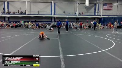 76 lbs Round 7 (8 Team) - Noah Desmond, PA Alliance vs Michael Bartlett, Mat Assassins Grey