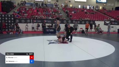 97 kg Cons 16 #2 - Darius Mynar, Burg Training Center vs Marco Retano, La Grande Mat Club