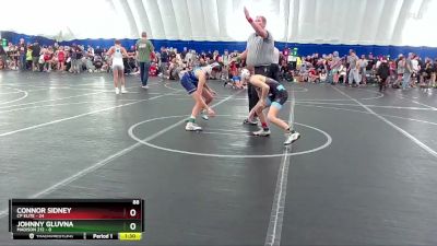 88 lbs Round 4 (8 Team) - Connor Sidney, CP Elite vs Johnny Gluvna, Madison 212