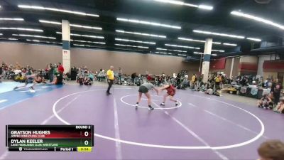 127-127 lbs Round 2 - Grayson Hughes, Amped Wrestling Club vs Dylan Keeler, Lake Highlands Club Wrestling