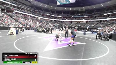 215-4A 1st Place Match - Isaiah Jones, Mesa Ridge vs William Eilers, Mead