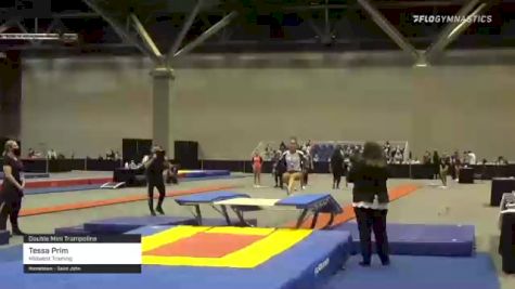 Tessa Prim - Double Mini Trampoline, Midwest Training - 2021 USA Gymnastics Championships