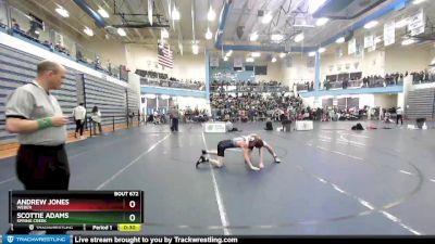 113 lbs Cons. Round 4 - Scottie Adams, Spring Creek vs Andrew Jones, Weber