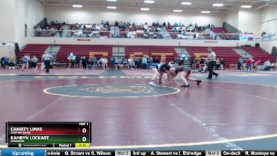 138 lbs Cons. Round 3 - Charity Limas, Canyon Ridge vs Kamryn Lockart, Lewiston