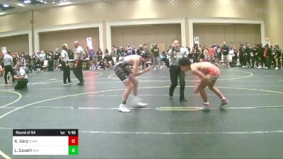 123 lbs Round Of 64 - Kalivati Varo, Stampede WC vs Logan Covert, San Marcos Knights