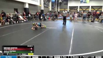 73 lbs Round 3 (4 Team) - Bryher Horton, Grand View WC vs Kayla Pastika, MN Storm