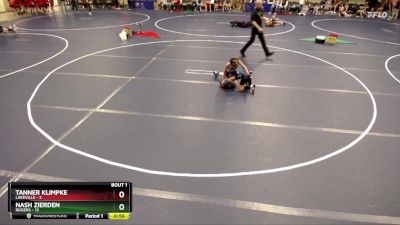 64 lbs Round 1 (4 Team) - Tanner Klimpke, Lakeville vs Nash Zierden, Rogers