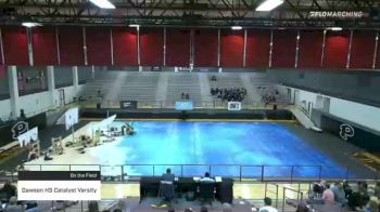 Dawson HS Catalyst Varsity at 2021 TCGC Color Guard Area Finale - South