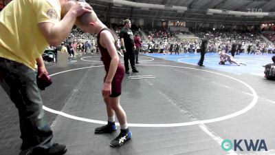 52 lbs Semifinal - Ezekiel Fee, Perry Wrestling Academy vs Landon Martinez, Team Tulsa Wrestling Club