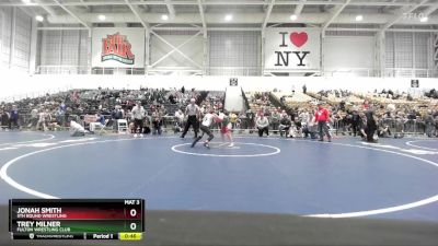 93 lbs Round 1 - Jonah Smith, 5th Round Wrestling vs Trey Milner, Fulton Wrestling Club