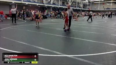 84 lbs Round 2 (8 Team) - Ace Hamilton, Rampage vs Josh Werner, NOVA WC