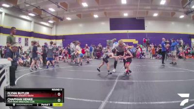 49 lbs Round 5 - Flynn Butler, Stratford Knights Youth vs Chapman Henke, Team Bear Wrestling Club