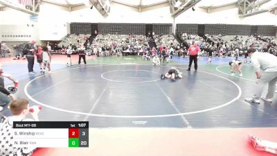 69 lbs Rr Rnd 8 - Sam Winship, Revolution Elite vs Noah Blair, Roundtree Wrestling Academy Black