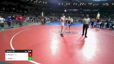 128 lbs Round Of 32 - Anthony Russo, Shore Thing vs Jake Volek, Triumph Trained